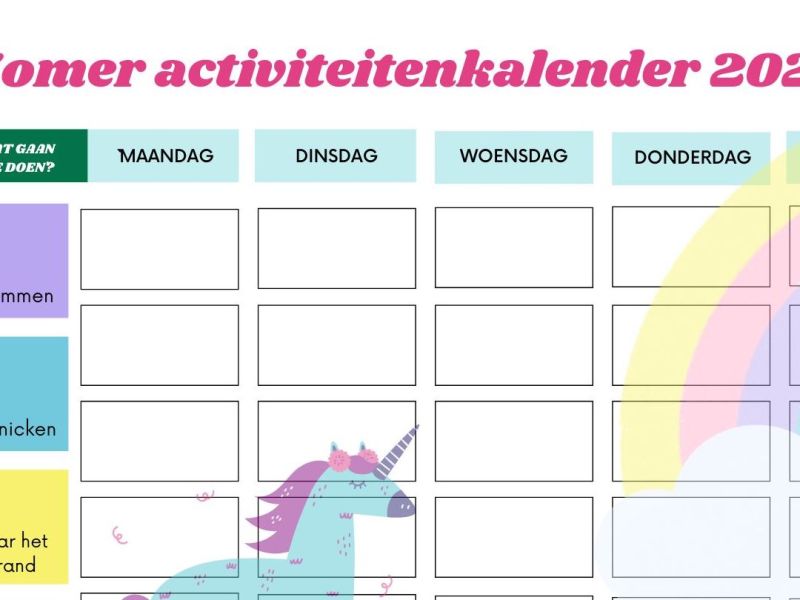 Wat ga jij deze zomer&nbsp;doen?